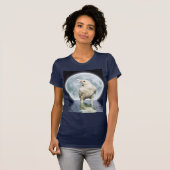 Selten White Raven & Moon II Art T - Shirt (Vorne ganz)