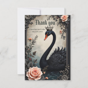 Selten wie ein schwarzer Schwan, zeitlos wie wahre Dankeskarte