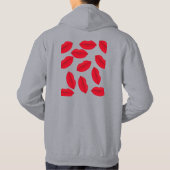 Selten wie Neodymium - Niedlicher Eichhörnchen-Ern Hoodie (Rückseite)