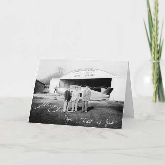 Selten Zahns Airport Weihnachtskarte Karte (Vorderseite)