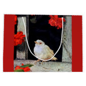 Seltene Albino-Rotbarbe Große Geschenktüte (Rückseite)