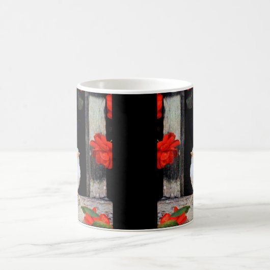 Seltene Albino-Rotbarbe Kaffeetasse (Mittel)