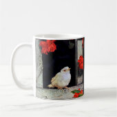 Seltene Albino-Rotbarbe Kaffeetasse (Links)