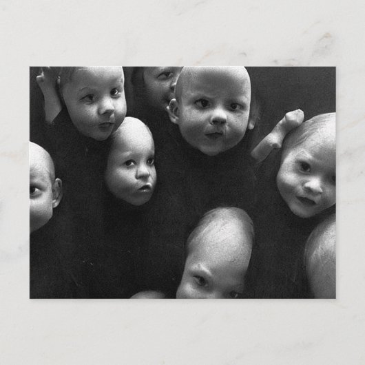 Seltene Babys Postkarte (Vorderseite)