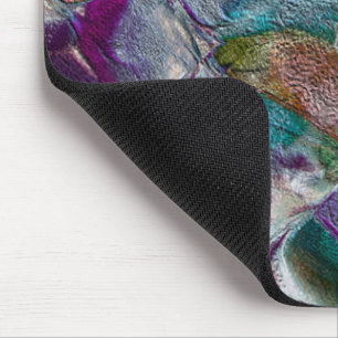 Seltene Blume zeichnend in sehr porösem Stil Mousepad