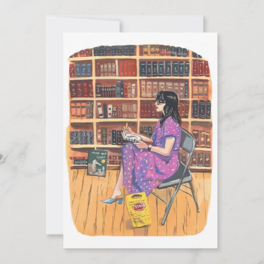 Seltene Bücher im Strand, NYC Einladung (Vorderseite)