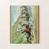 Seltene Catskill-Bergkatzen 11x14 Puzzle (Vertikal)