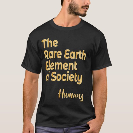 SELTENE ERDELEMENTE SELTENE ERDMETALE T-Shirt (Vorderseite)