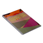 Seltene Gleneagles Vintage Travel Poster Zurück Notizblock (Rechte Seite)