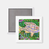 Seltene Goldfische - Fantasievorstellungen Magnet (Vorderseite/Rückseite)