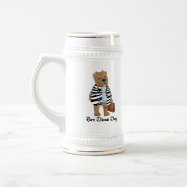 Seltene Krankheit Tag bin ich seltene! Krug Bierglas