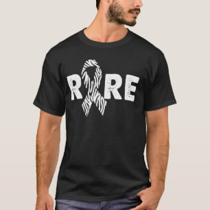 Seltene Krankheiten Bewusstsein - Gehen Zebra Band T-Shirt