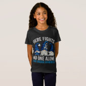 Seltene Krankheitsanfälligkeit - Hier kämpft niema T-Shirt (Vorne ganz)