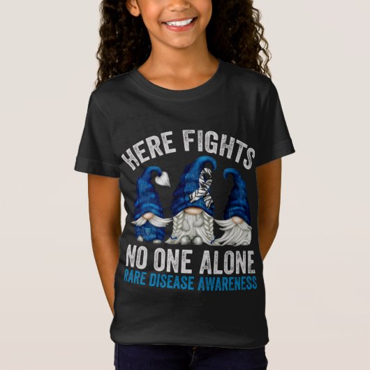 Seltene Krankheitsanfälligkeit - Hier kämpft niema T-Shirt (Vorderseite)