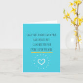 Seltene Krankheitskarte Karte (Gelbe Blume)