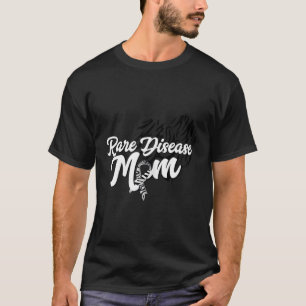 Seltene Mama Zebra Ribbon Seltene Erkrankung Aware T-Shirt