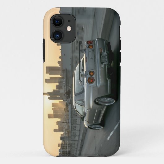 Seltene R34 Nissan GT-R Skyline in Los Angeles Case-Mate iPhone Hülle (Rückseite)