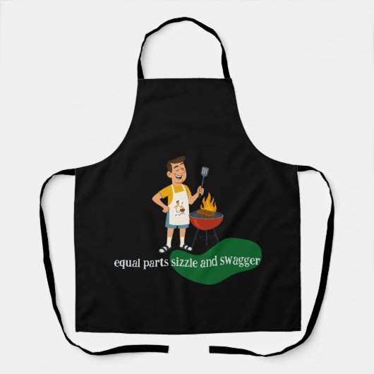 🔥 "Seltene Rasse, gut gemacht" Schürze (Vorderseite)