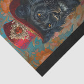 Seltene schwarze Lion9 Seidenpapier (Ausschnitt)