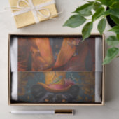 Seltene schwarze Löwe10 Seidenpapier (Geschenk)