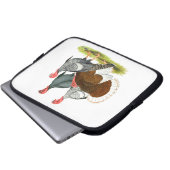 Seltene Türkei Quartett Laptopschutzhülle (Vorne Knopf)
