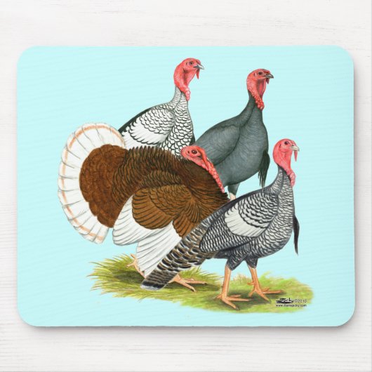 Seltene Türkei Quartett Mousepad (Vorne)