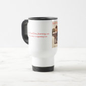 Seltene Visums-Reise-Marrakesch-Tasse Reisebecher (Vorderseite Links)