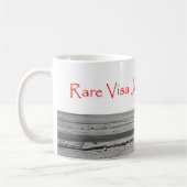 Seltene Visums-Reise-Wüsten-Überfahrt-Tasse Kaffeetasse (Links)