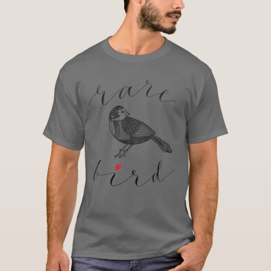 Seltene Vogelfreunde T-Shirt (Vorderseite)