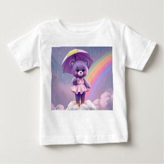 Seltener Bär ~ Lila Baby T-shirt