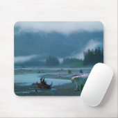 Seltener Geistbär und Misty BC River Mousepad (Mit Mouse)