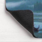 Seltener Geistbär und Misty BC River Mousepad (Ecke)