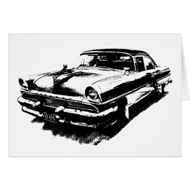 Seltener Vintager Mustang der alten Autoautos (Vorderseite (Horizontal))