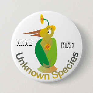 Seltener Vogel - (Knopf) Button
