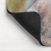 SELtener WEISSER LÖWE  Mousepad (Ecke)