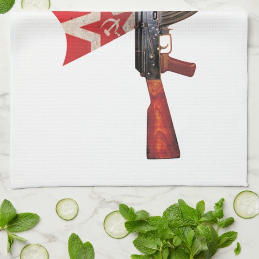 SELTENES AK-47armee-KALASCHNIKOW-GEWEHR-MILITÄR Handtuch (Gefaltet)