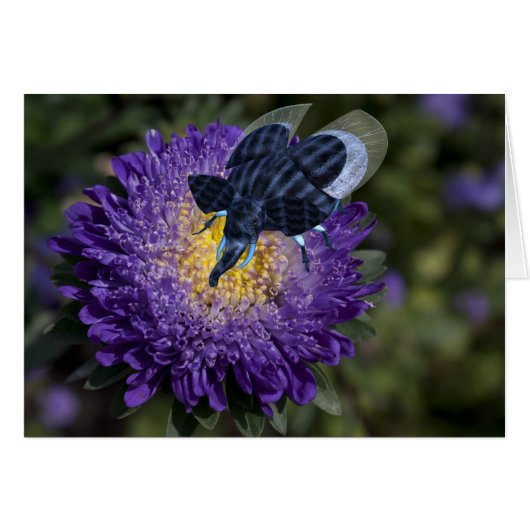 Seltenes Blue Elephant Bug (Vorderseite (Horizontal))