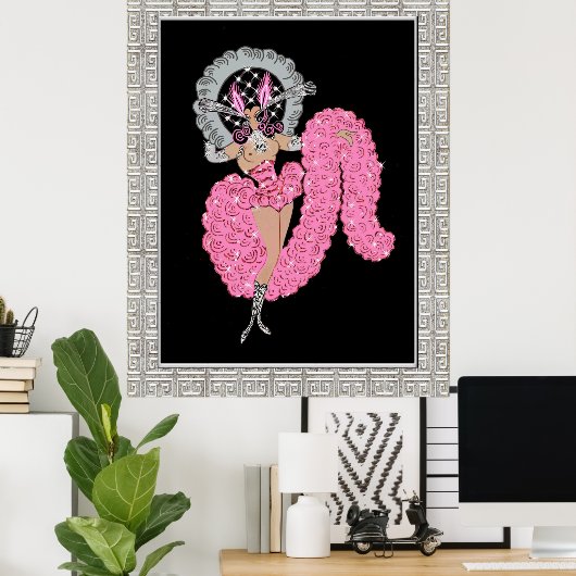 Seltenes Design "Mimi" Poster (Heimbüro)