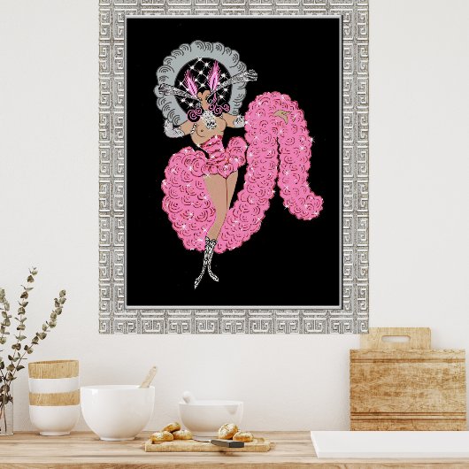 Seltenes Design "Mimi" Poster (Küche)