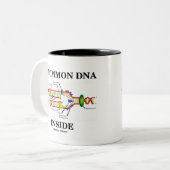 Seltenes DNS-Innere (DNS-Reproduktions-Haltung) Zweifarbige Tasse (Vorderseite Links)