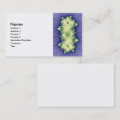 Seltenes Gem - Fraktal Visitenkarte (Vorne/Hinten)