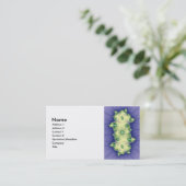 Seltenes Gem - Fraktal Visitenkarte (Stehend Vorderseite)