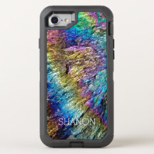 Seltenes mineralisches Rock iPhone 6 Otterbox