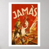 Seltenes Spanisches Zivil War Poster JAMAS (Vorne)