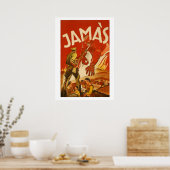 Seltenes Spanisches Zivil War Poster JAMAS (Küche)