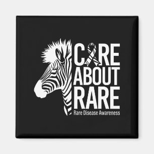 Seltenheitsbewusstsein Zebra-Band  Magnet