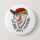 Seltsam, aber menschlich button (Vorderseite)