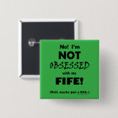Seltsam Fife Button (Vorne & Hinten)