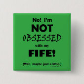 Seltsam Fife Button (Vorderseite)