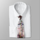 Seltsam gezeichnet unter rustikal gealtertem Jute Krawatte (Gebunden)